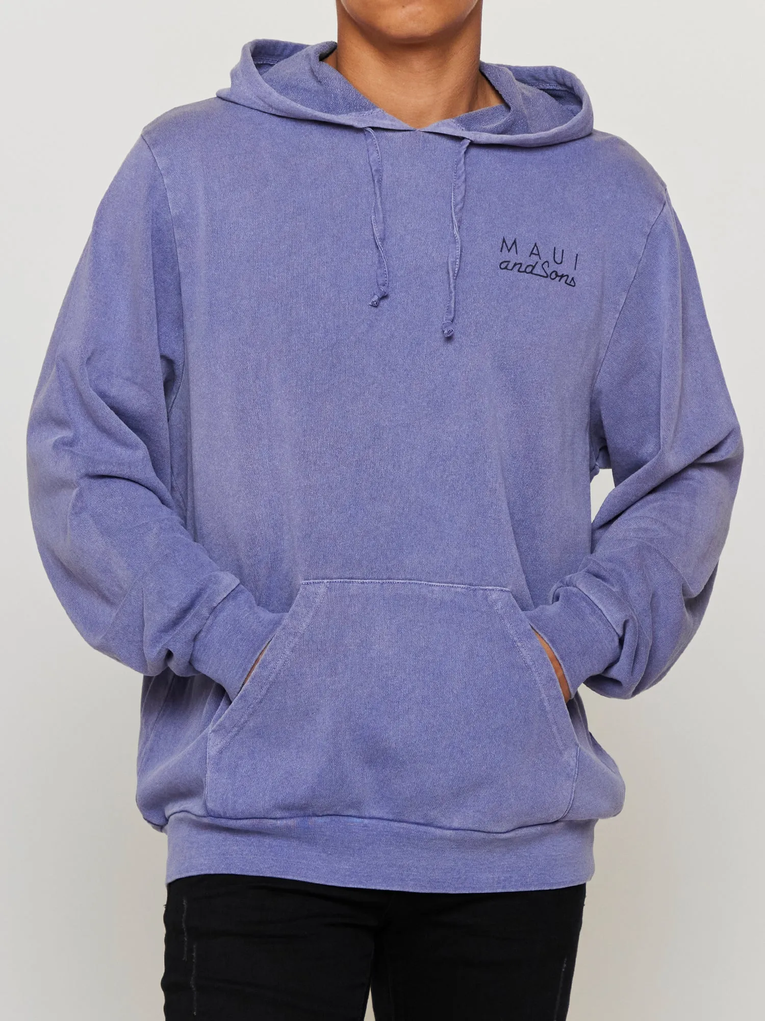 Cookie Logo Unisex Hoodie in Dust Purple