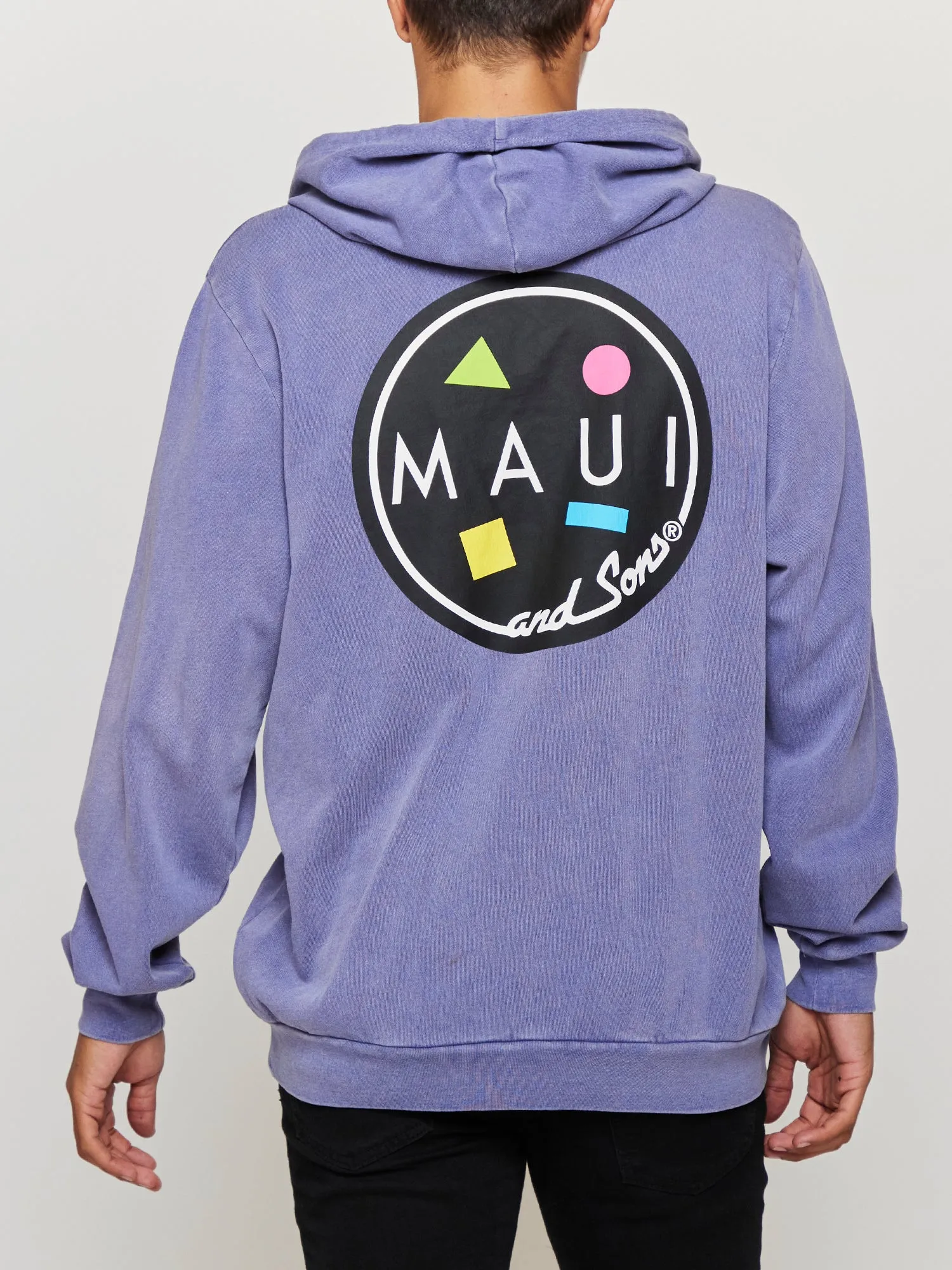 Cookie Logo Unisex Hoodie in Dust Purple