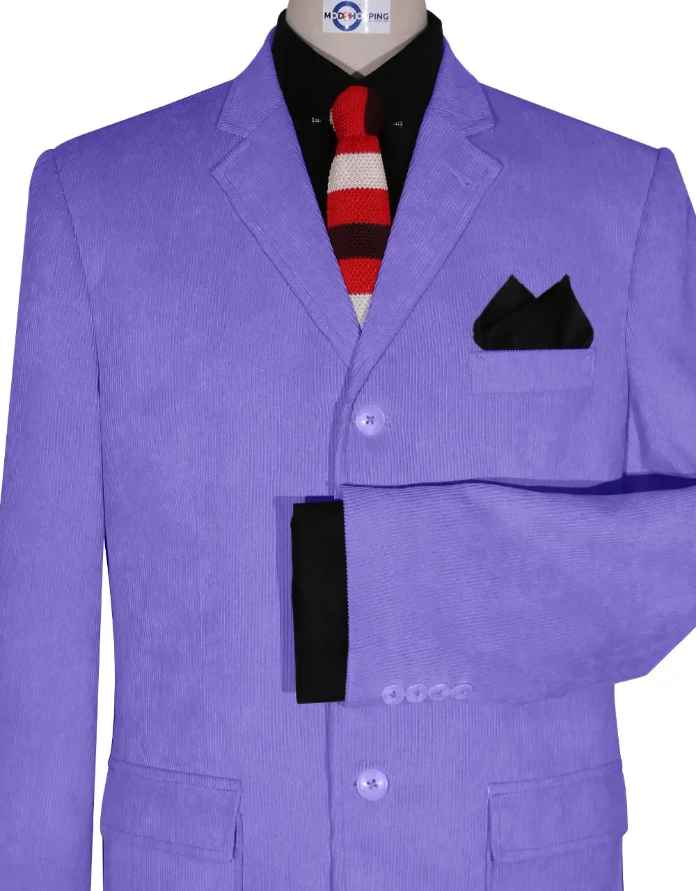 Corduroy Jacket - Purple Corduroy Jacket