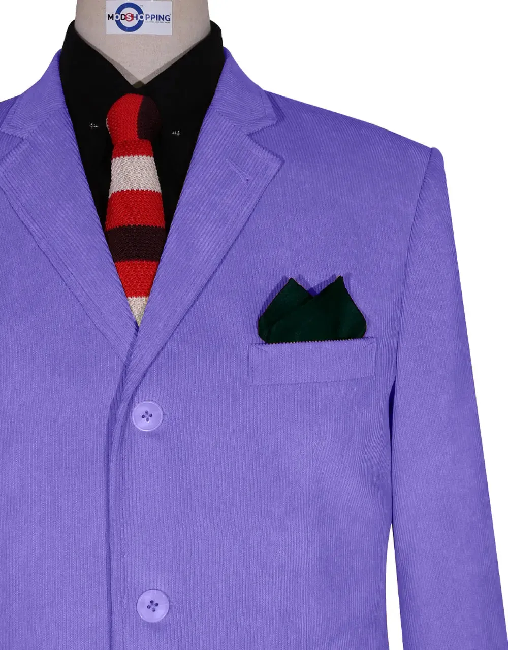 Corduroy Jacket - Purple Corduroy Jacket