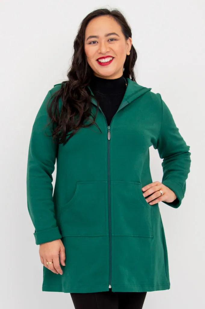 Cortes Jacket, Green, Cotton