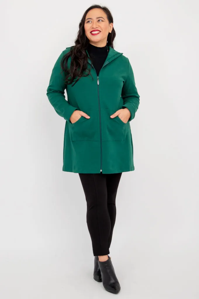 Cortes Jacket, Green, Cotton