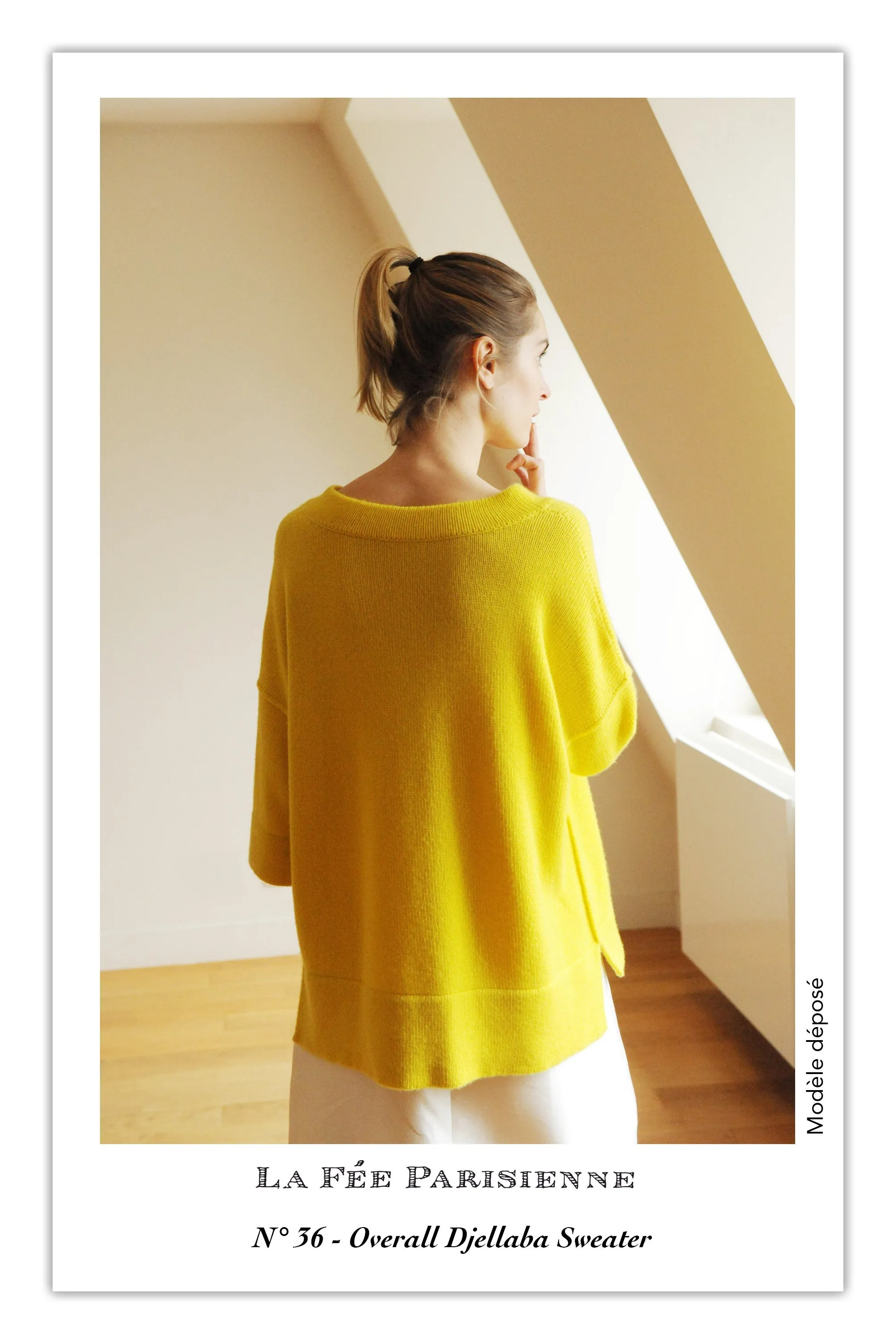 Cotton and Cashmere V-Neck Sweater - Pearl