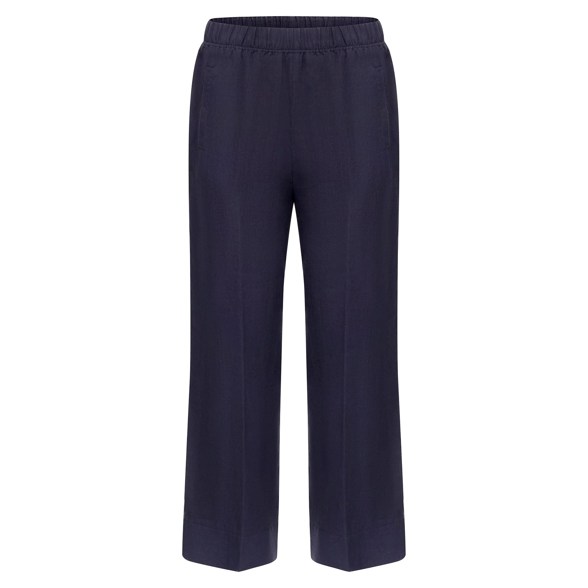 Cropped Linen Pant - More Colors