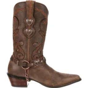 Crushâ by DurangoÂ Womens Brown Heartbreaker Boot