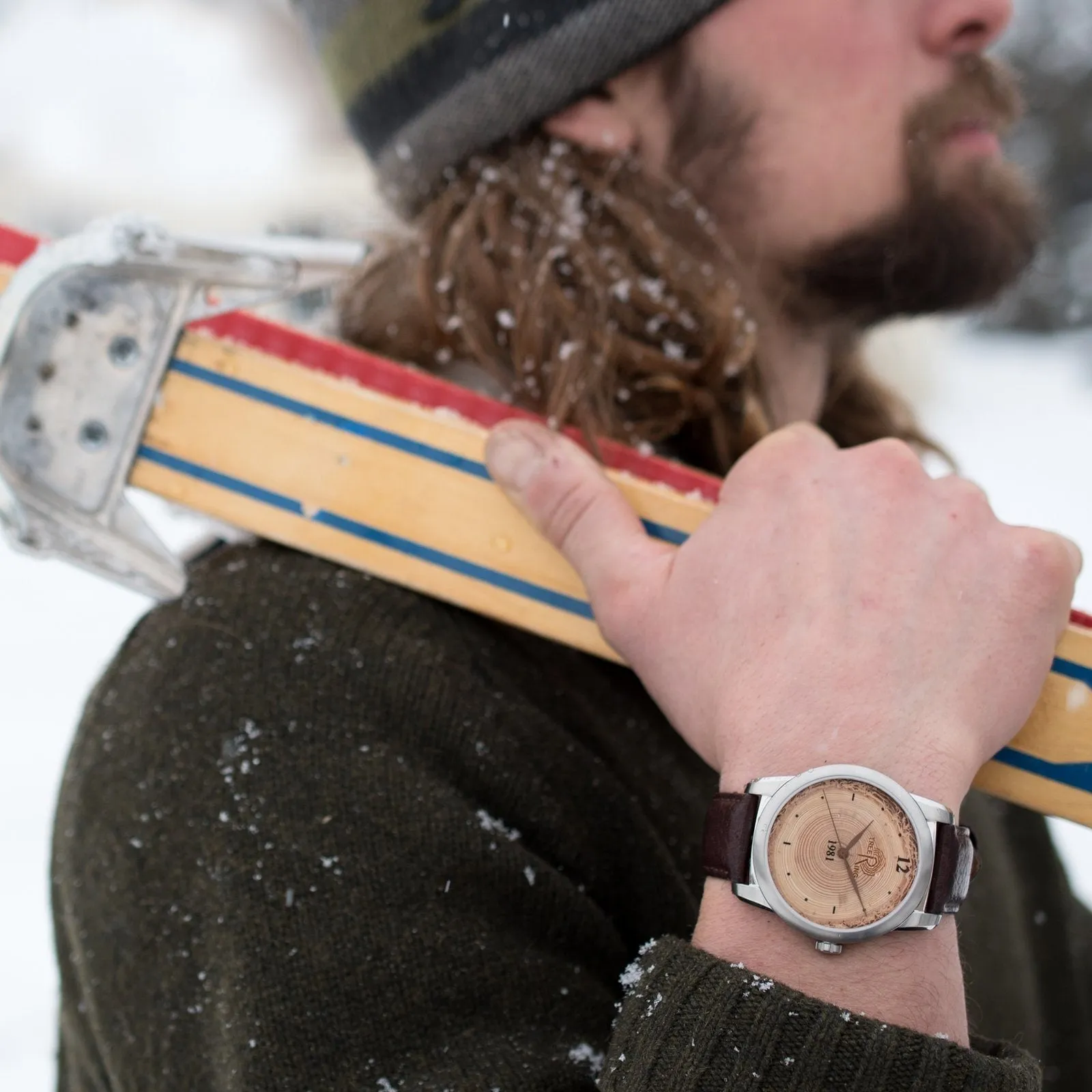 Custom Corporate Retirement Gift Watch | Retirement Gifts for Men | Retirement Present | Wood Engraved