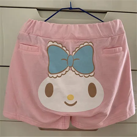 cute cartoon printed shorts  PL21036