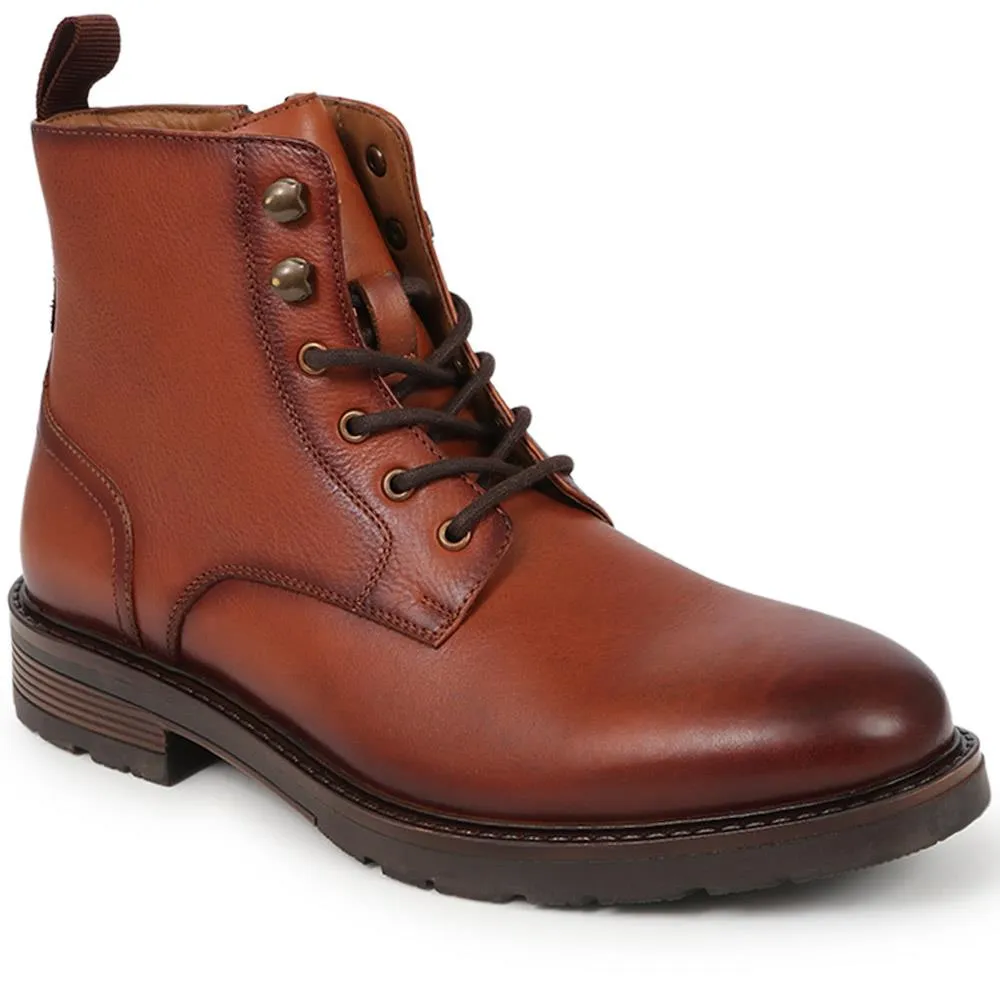 Derry Leather Lace-Up Boots  - DERRY / 325 924