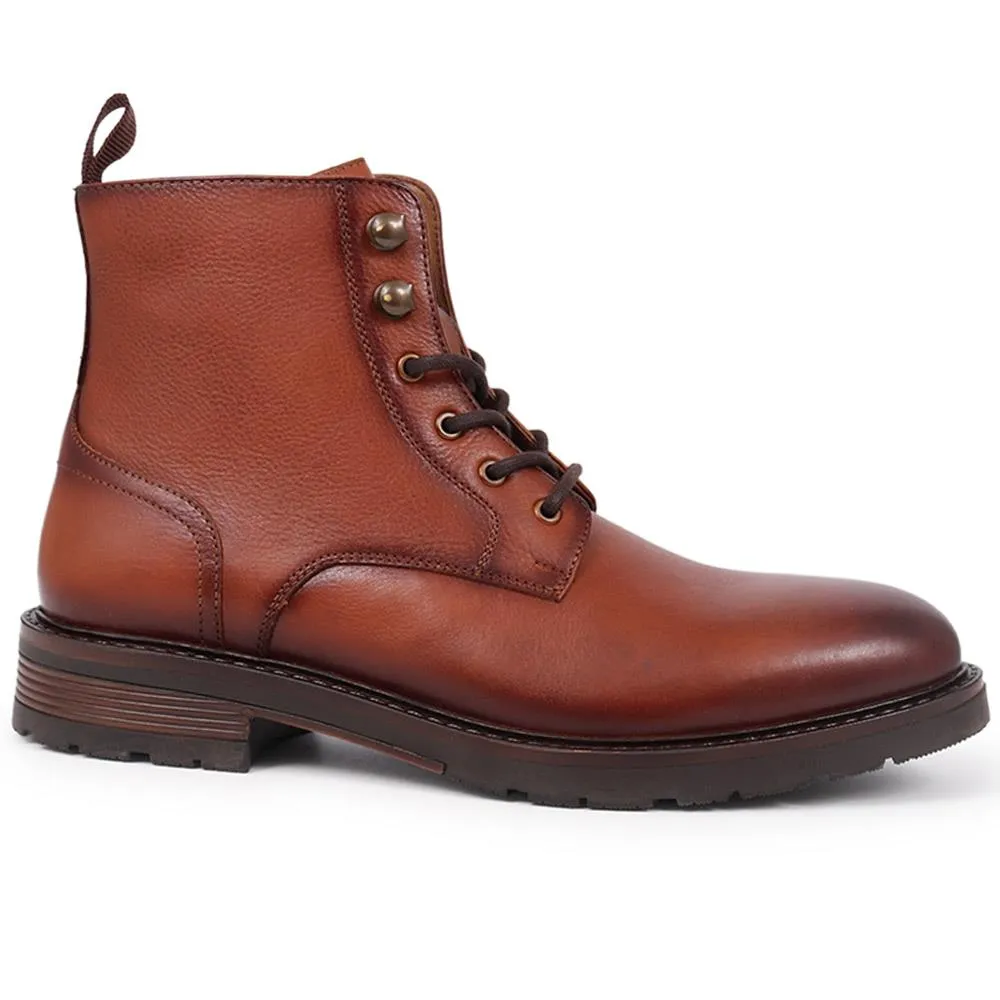 Derry Leather Lace-Up Boots  - DERRY / 325 924