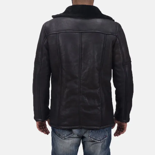 Double Face Shearling Leather Jacket