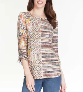 Drawstring Sleeve Top