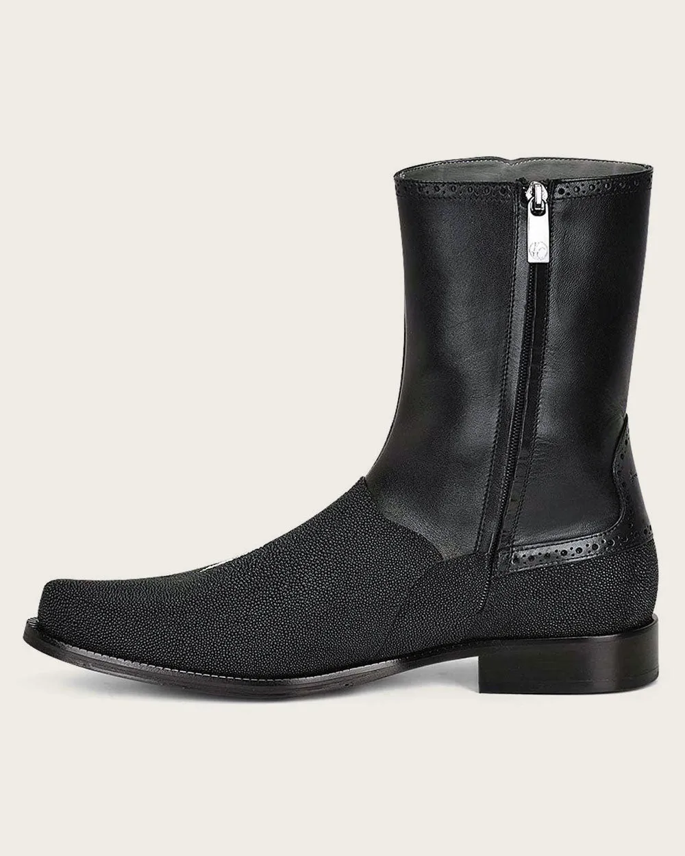 Dress black stingray boot