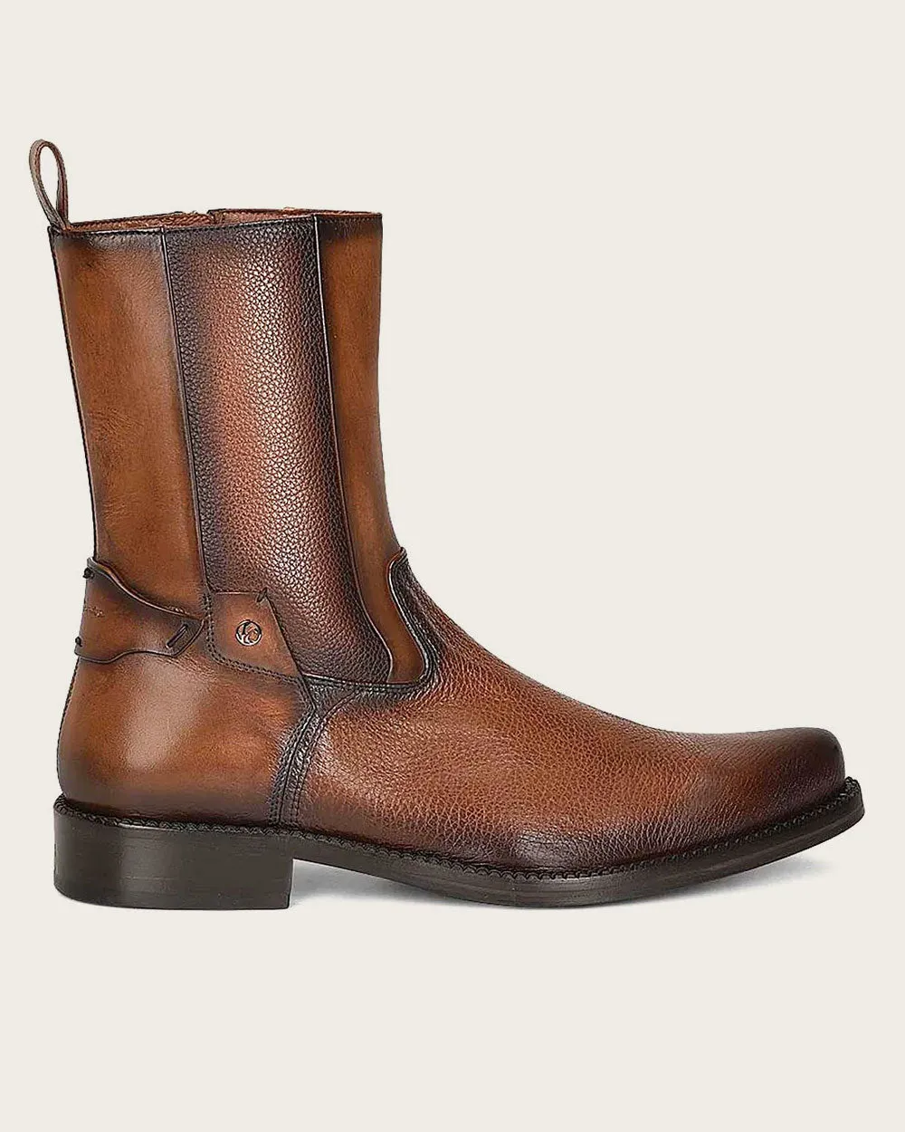 Dress honey brown deer boot