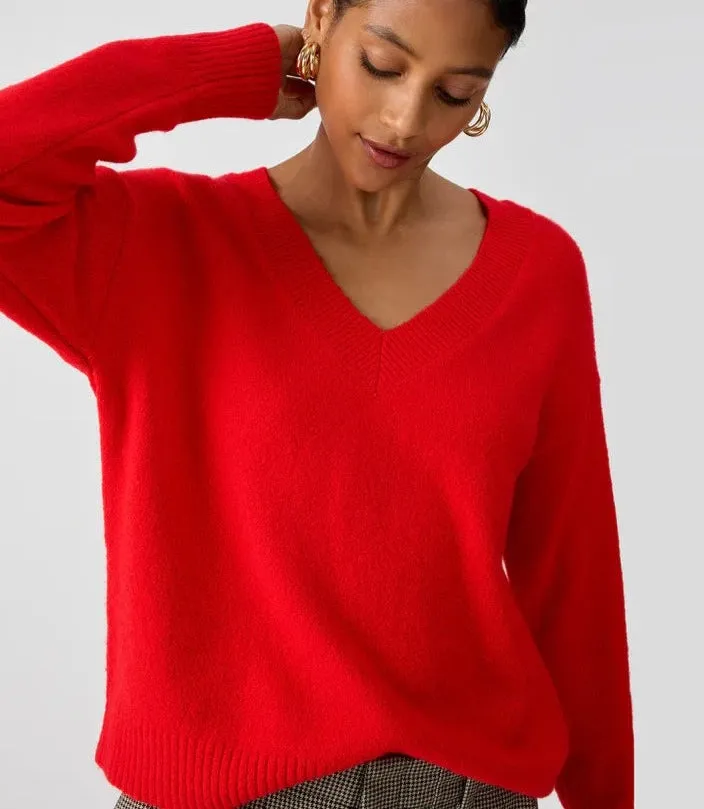 Easy Breezy V-Neck Pullover Sweater