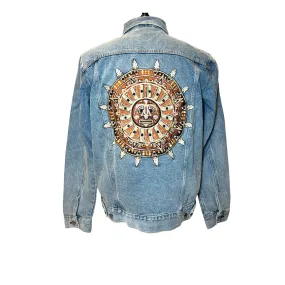 Elvis Presley Aztec Sun Denim Jacket