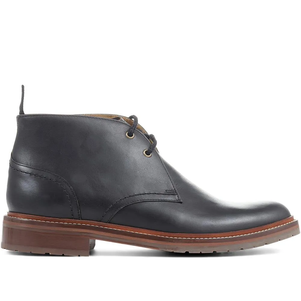 Evesham Leather Chukka Boots - EVESHAM / 322 921