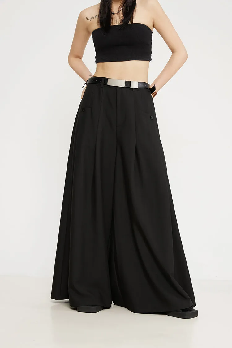 Extra Wide Leg Lightweight Pants