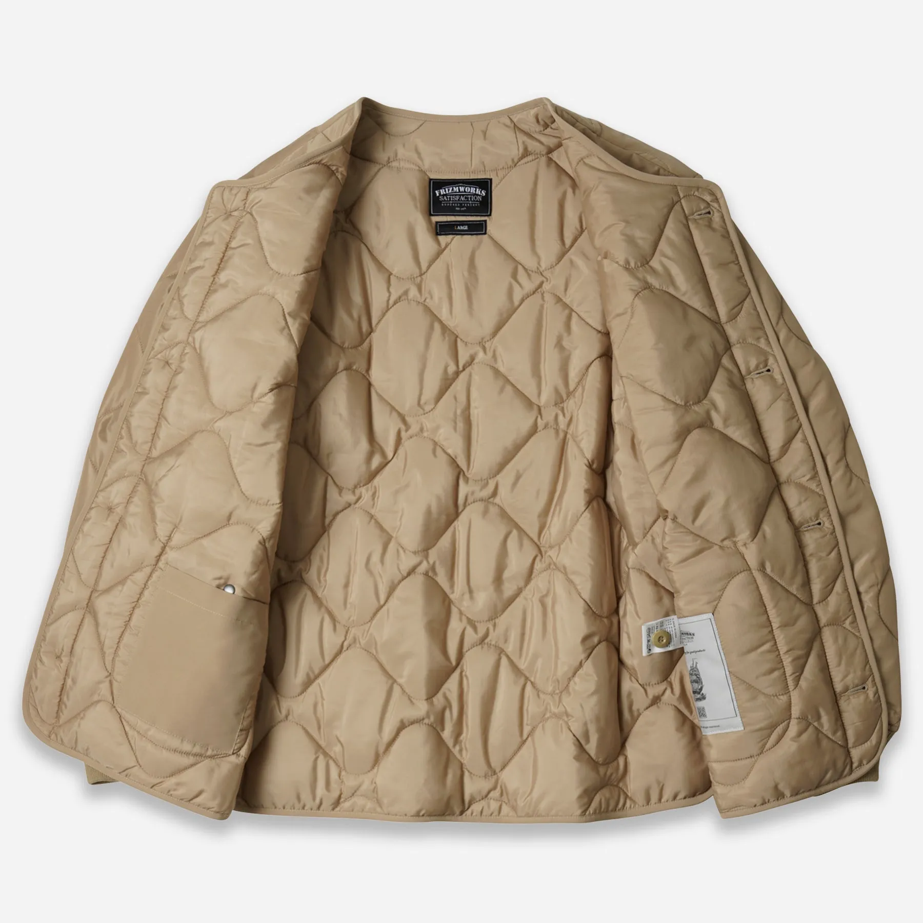 FIELD LINER JACKET  - TAN