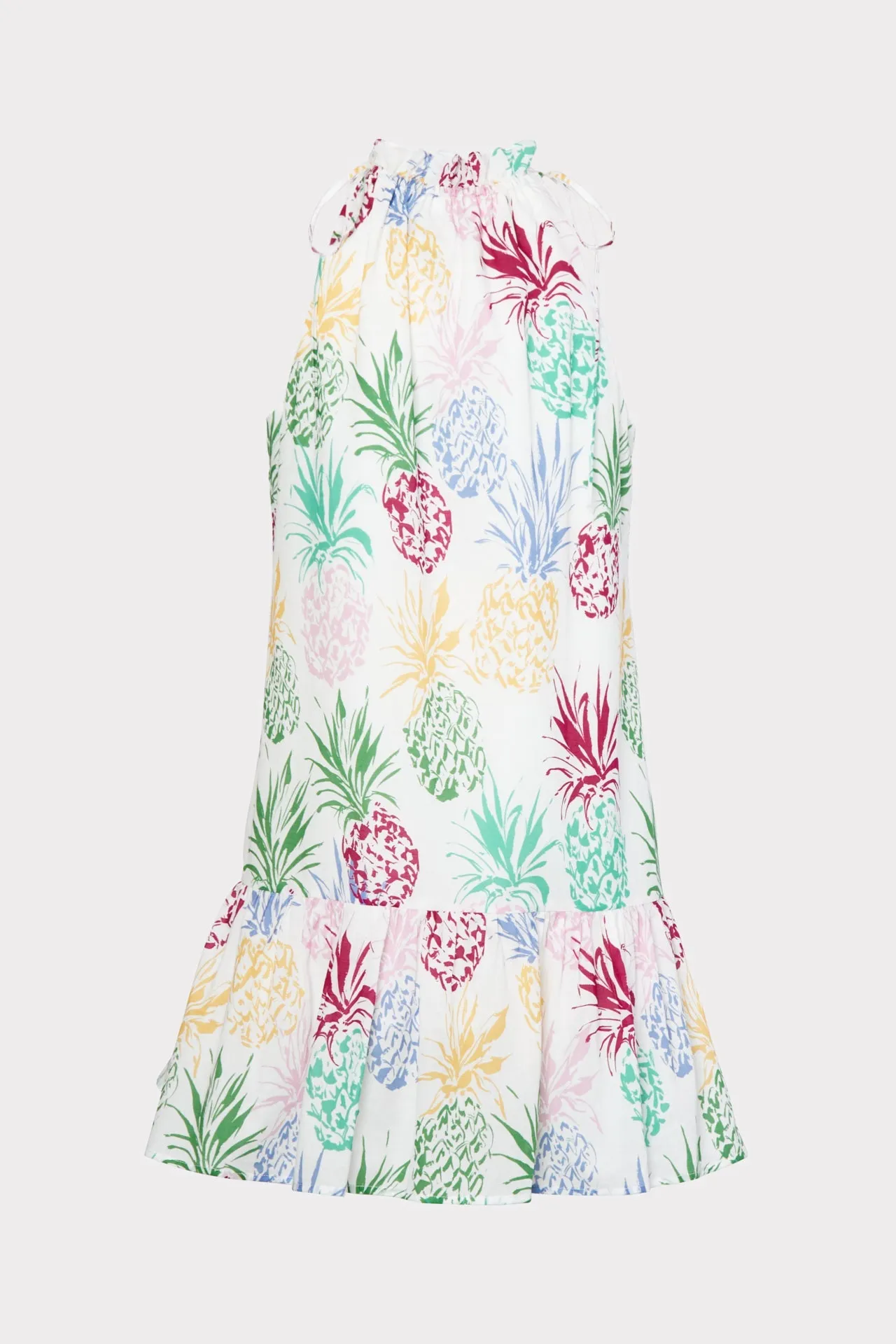 Flora Tropical Pineapple Dress