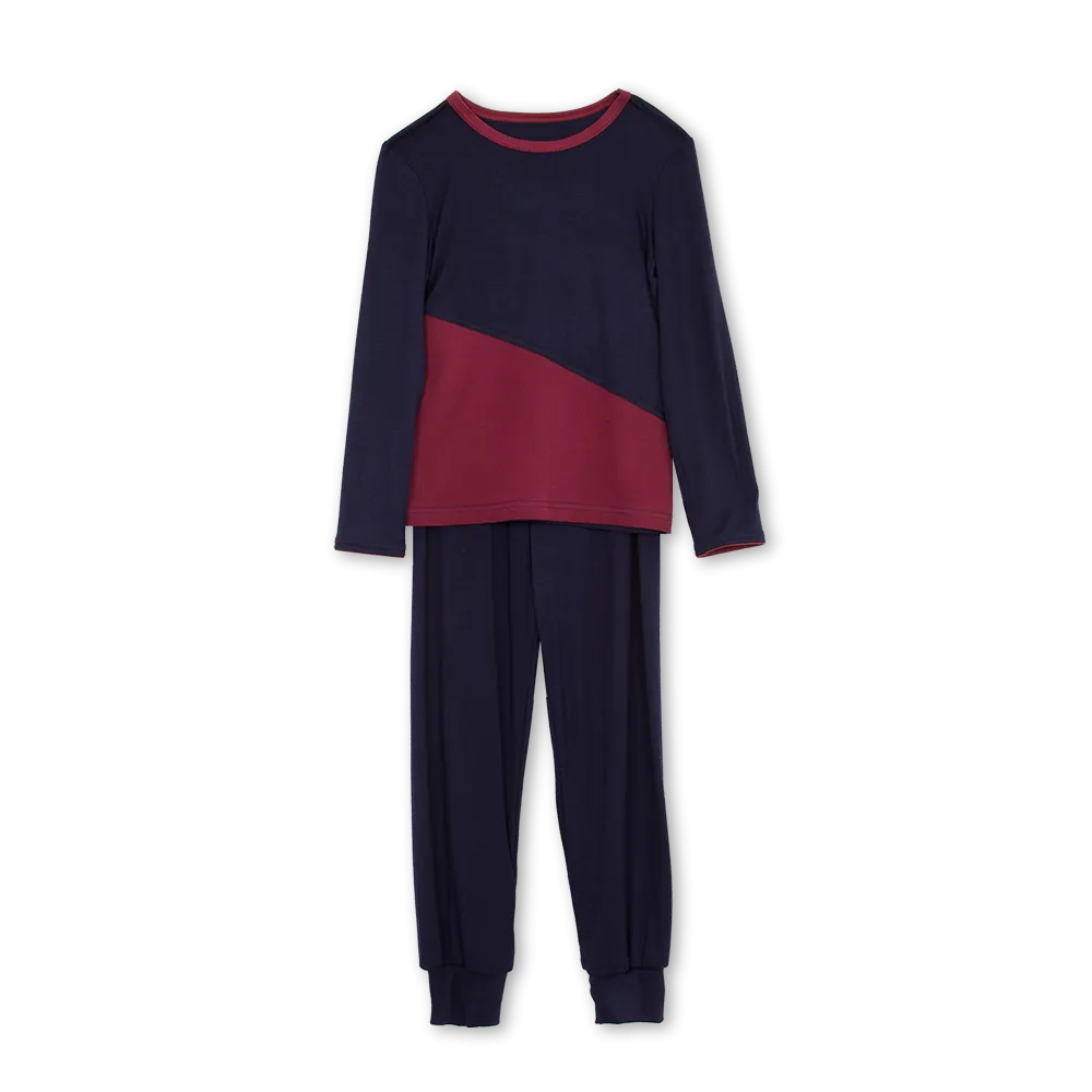 FRED BOYS' PYJAMA SET IN NAVY