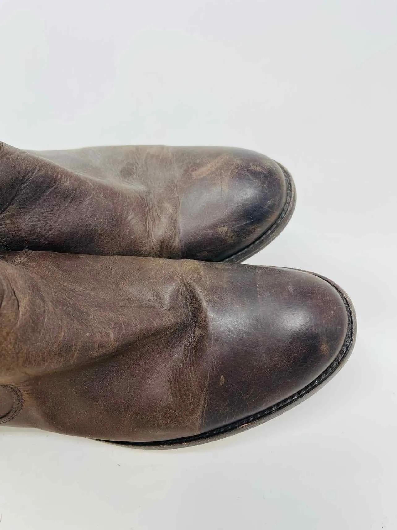 Frye Size 10 Brown Leather Shoes Boots