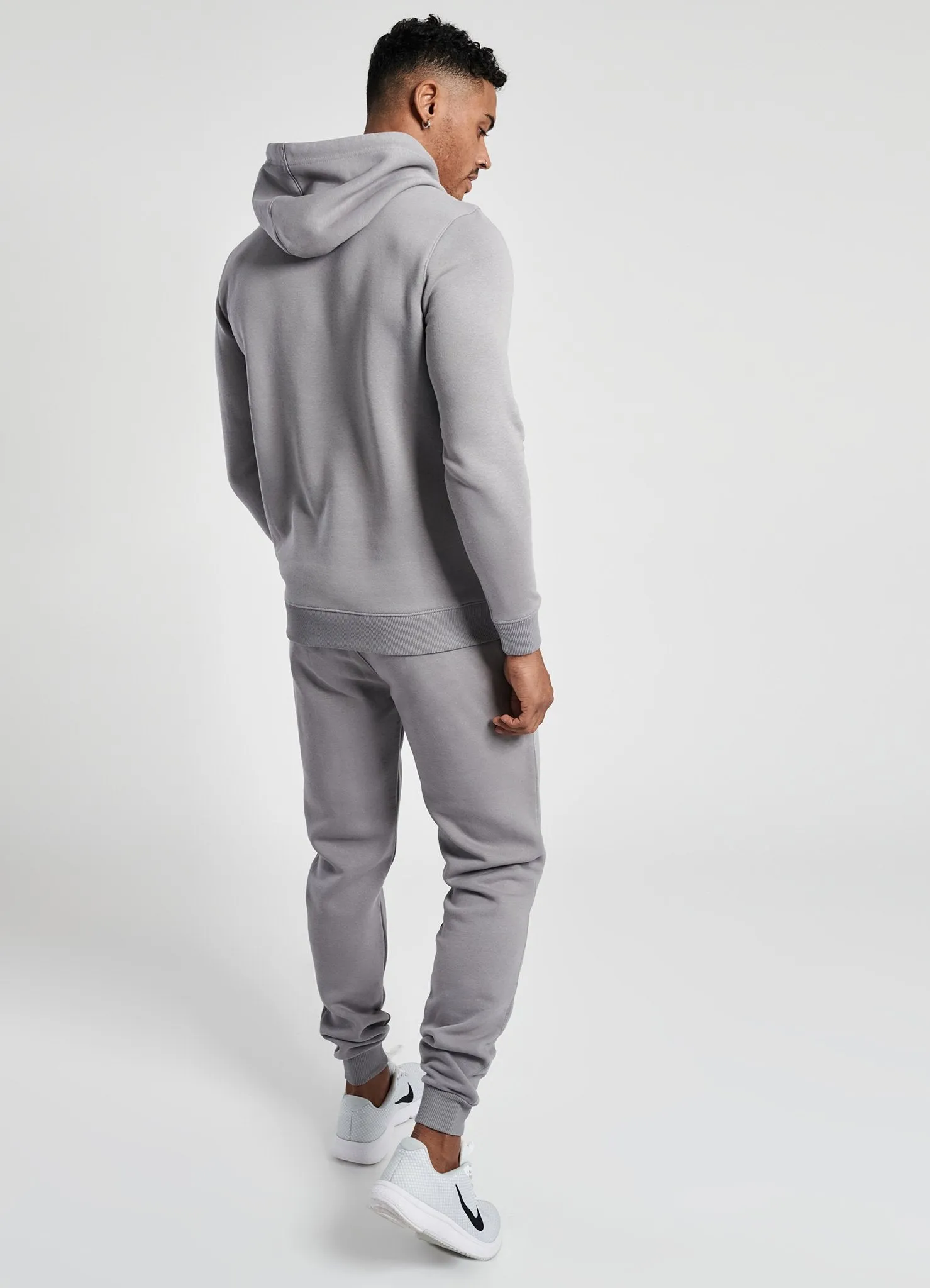 GK Basis Overhead Hoodie - Silver Grey