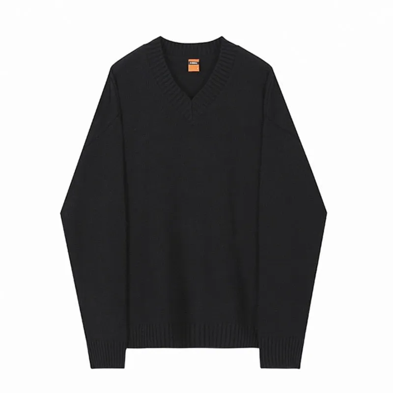 GS No. 77 Korean V-neck Sweater