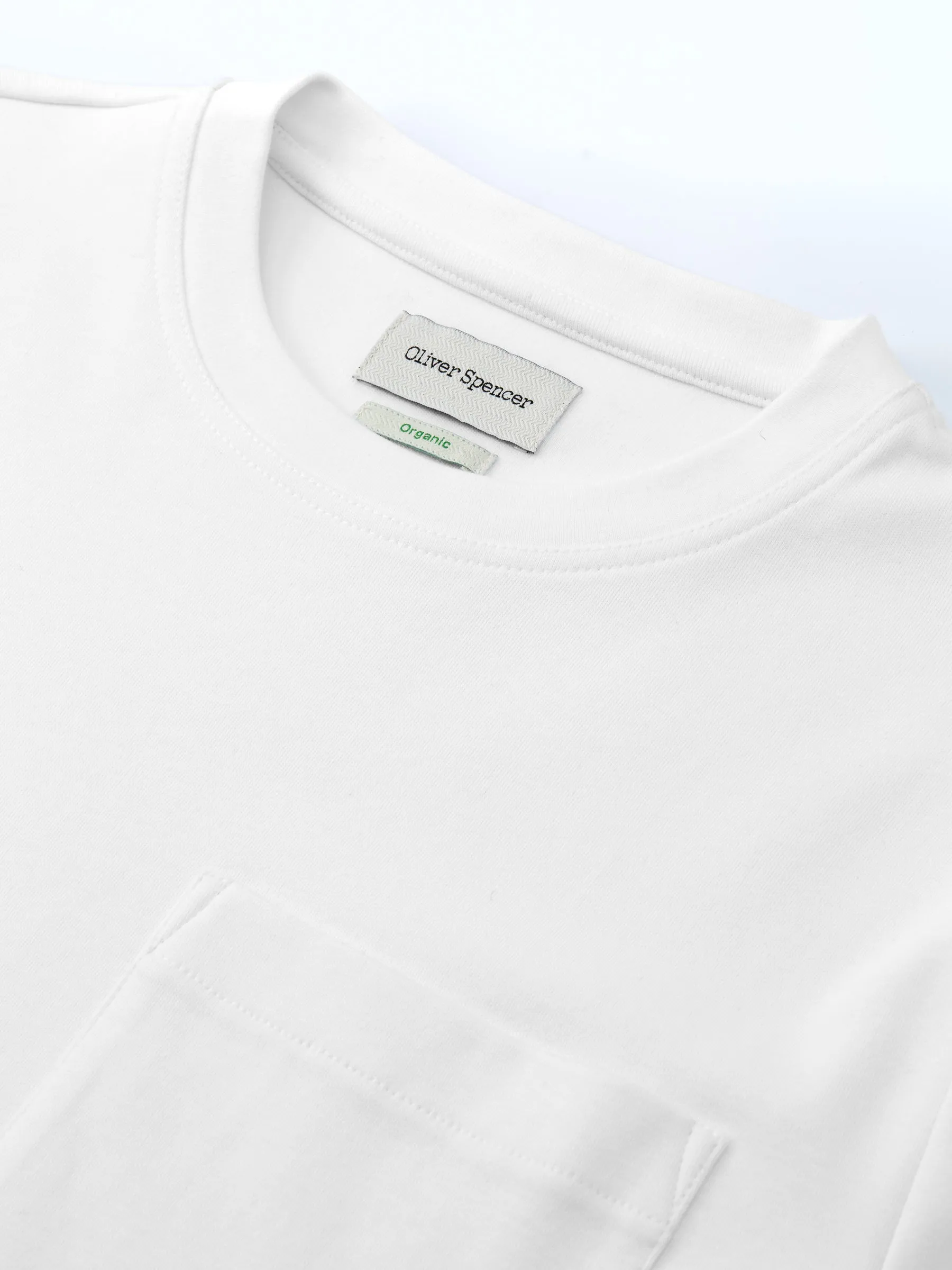 Heavy Long Sleeve T-Shirt Tavistock White