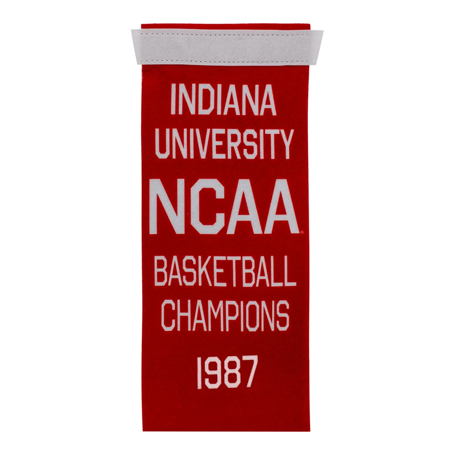 Indiana Hoosiers 5"x12" Basketball Championship Banners