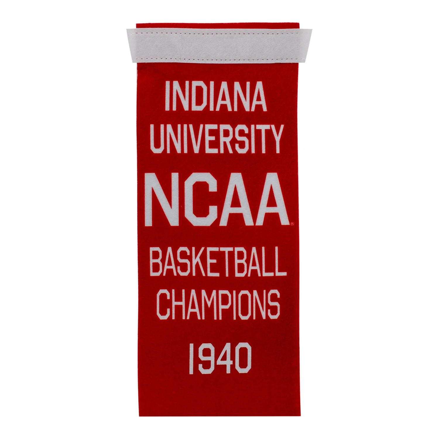 Indiana Hoosiers 5"x12" Basketball Championship Banners