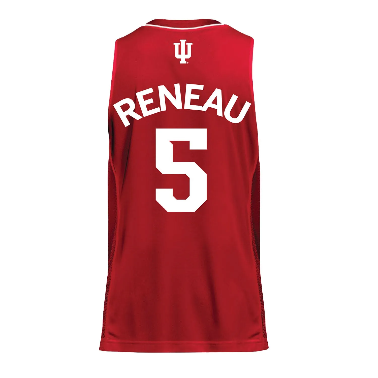 Indiana Hoosiers Adidas Crimson Men's Basketball Student Athlete Jersey #5 Malik Reneau