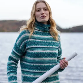 Into the Woods, Fairisle Funnel Neck Sweater