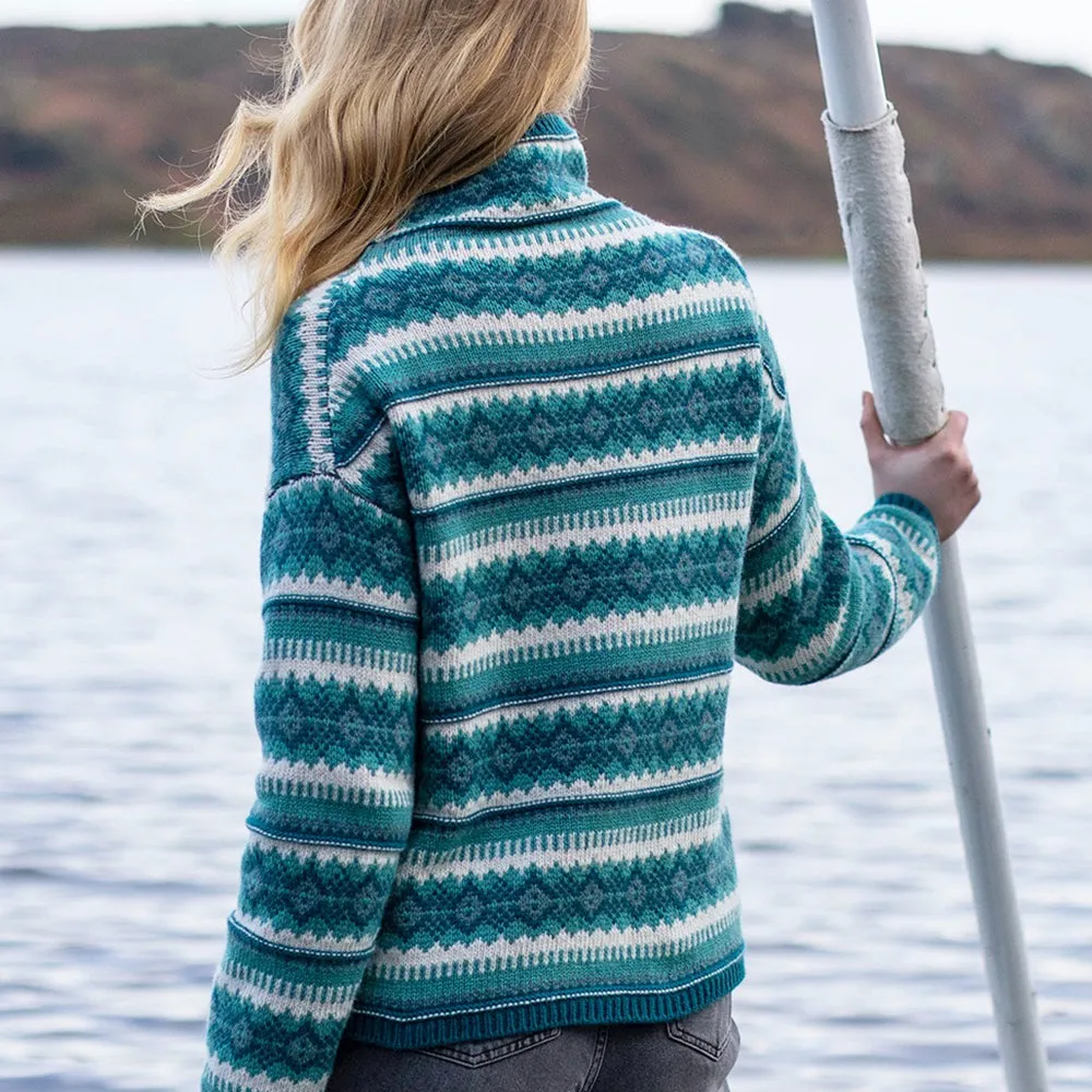 Into the Woods, Fairisle Funnel Neck Sweater