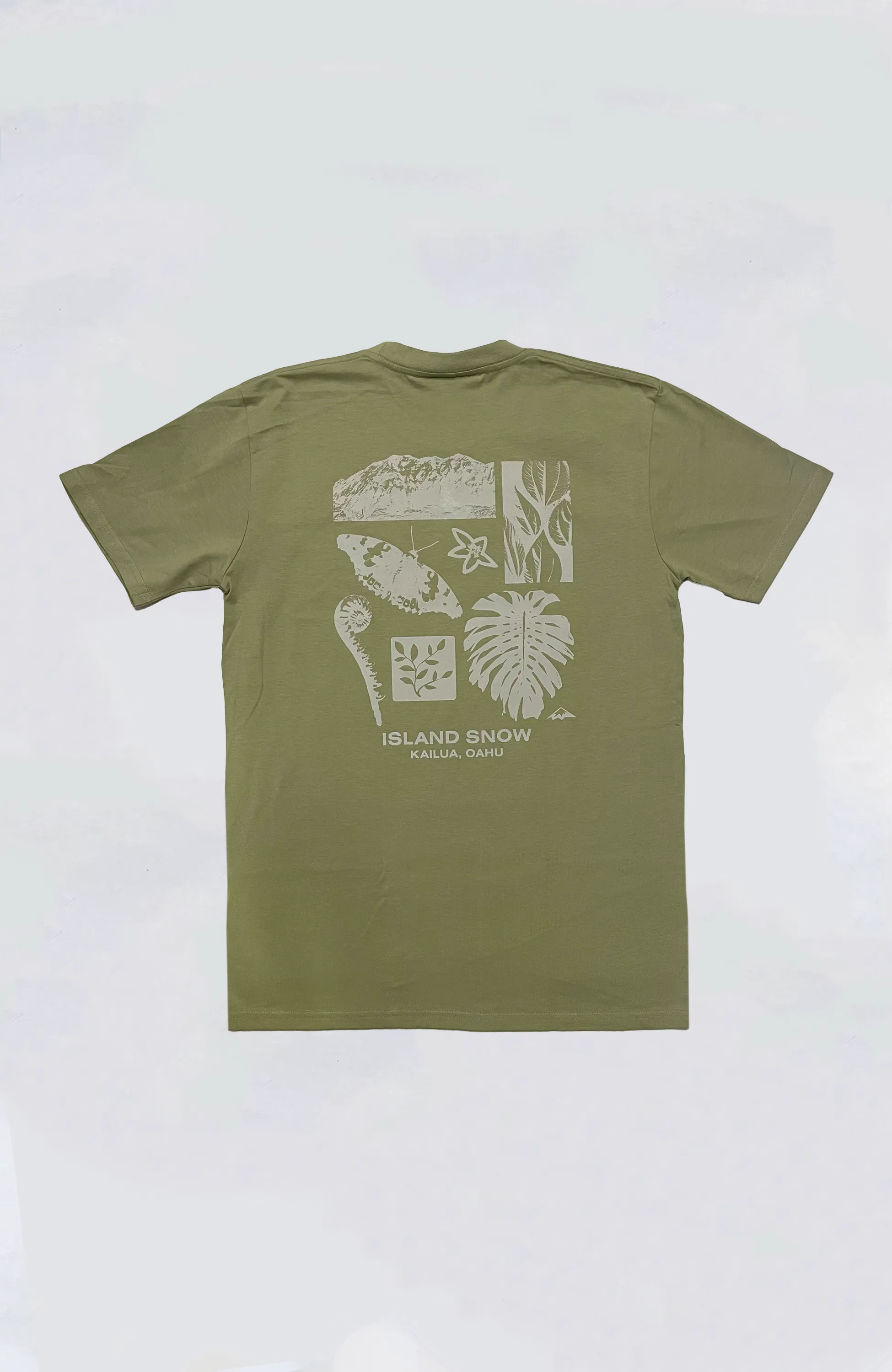 Island Snow Hawaii - IS Ko'olau Collage Premium Heavyweight Tee