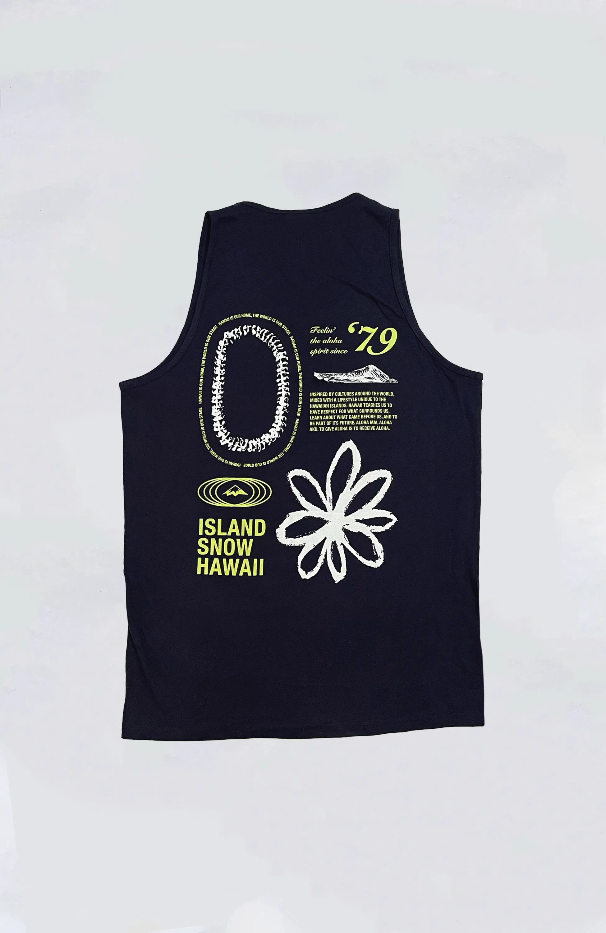 Island Snow Hawaii - IS Old Skool Premium Heavyweight Tank Top