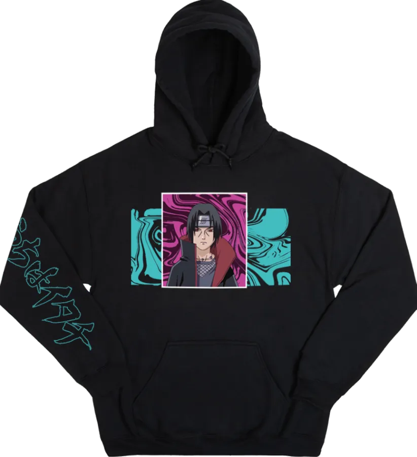 Itachi of the Sharingan Black Hoodie