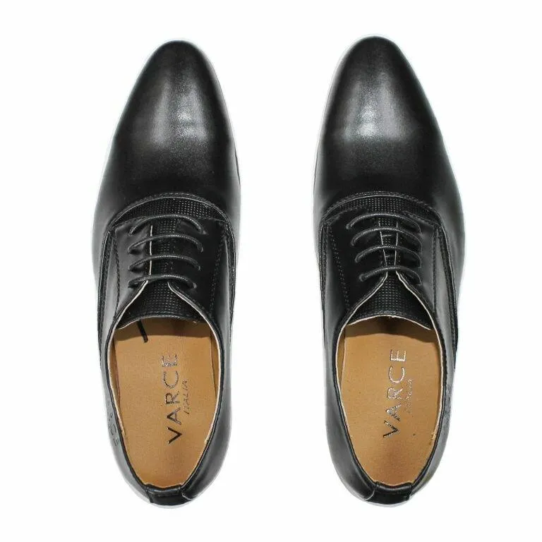 Jason Black Leather Shoes