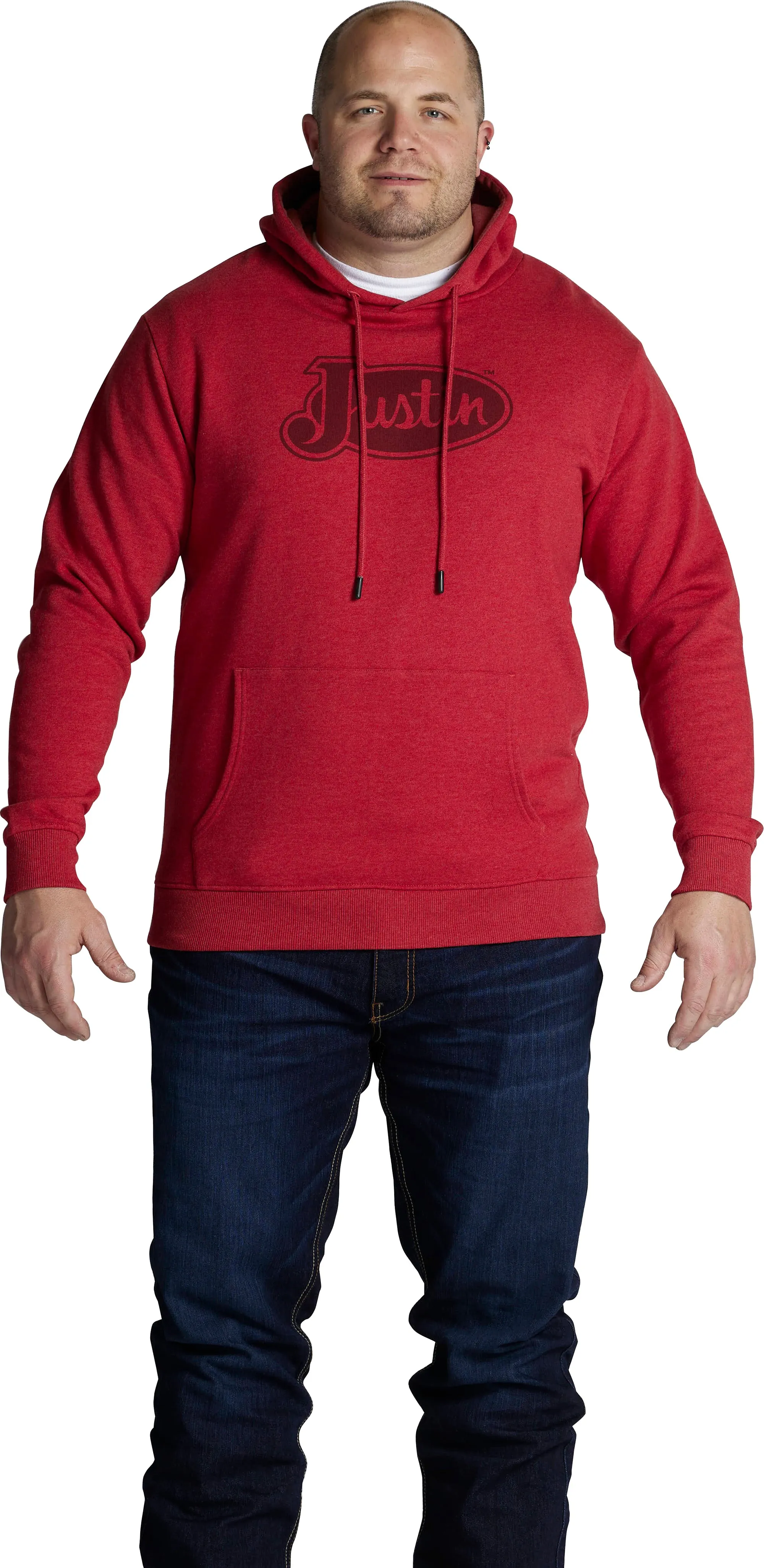 Justin Brands Charleston Hoodie in Red J-1468