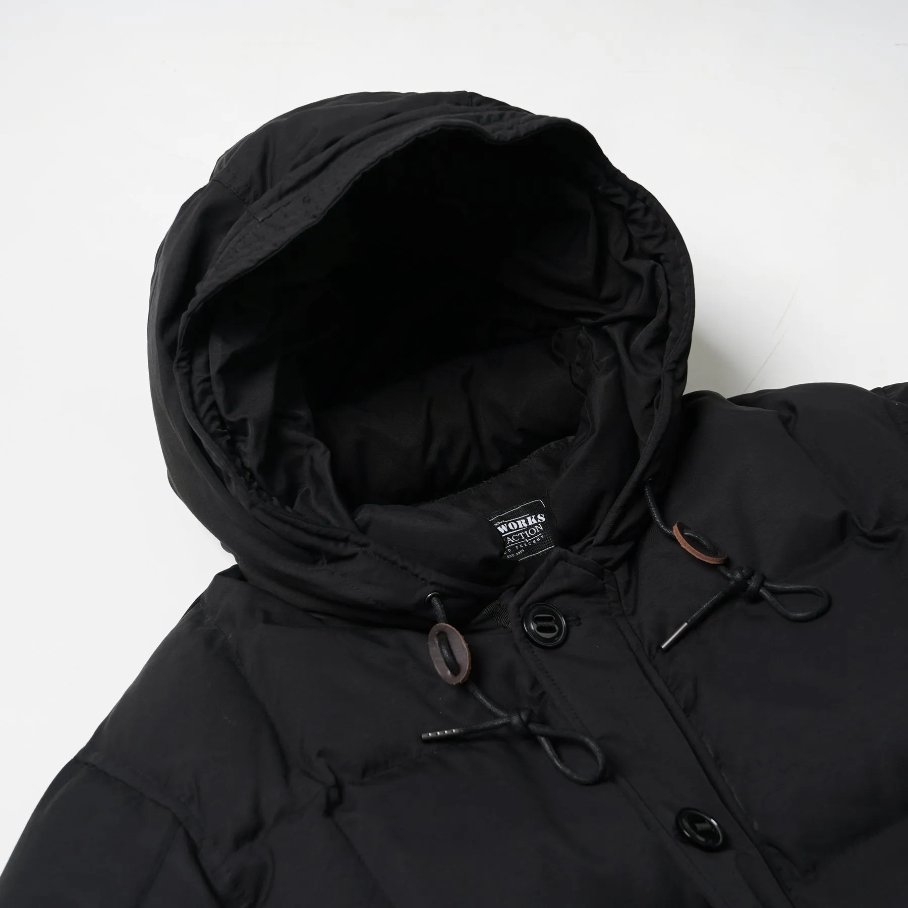 KARAKORAM DOWN PARKA JACKET - BLACK