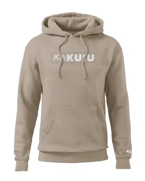 KUIU Topo Block Logo Hoodie | Cement