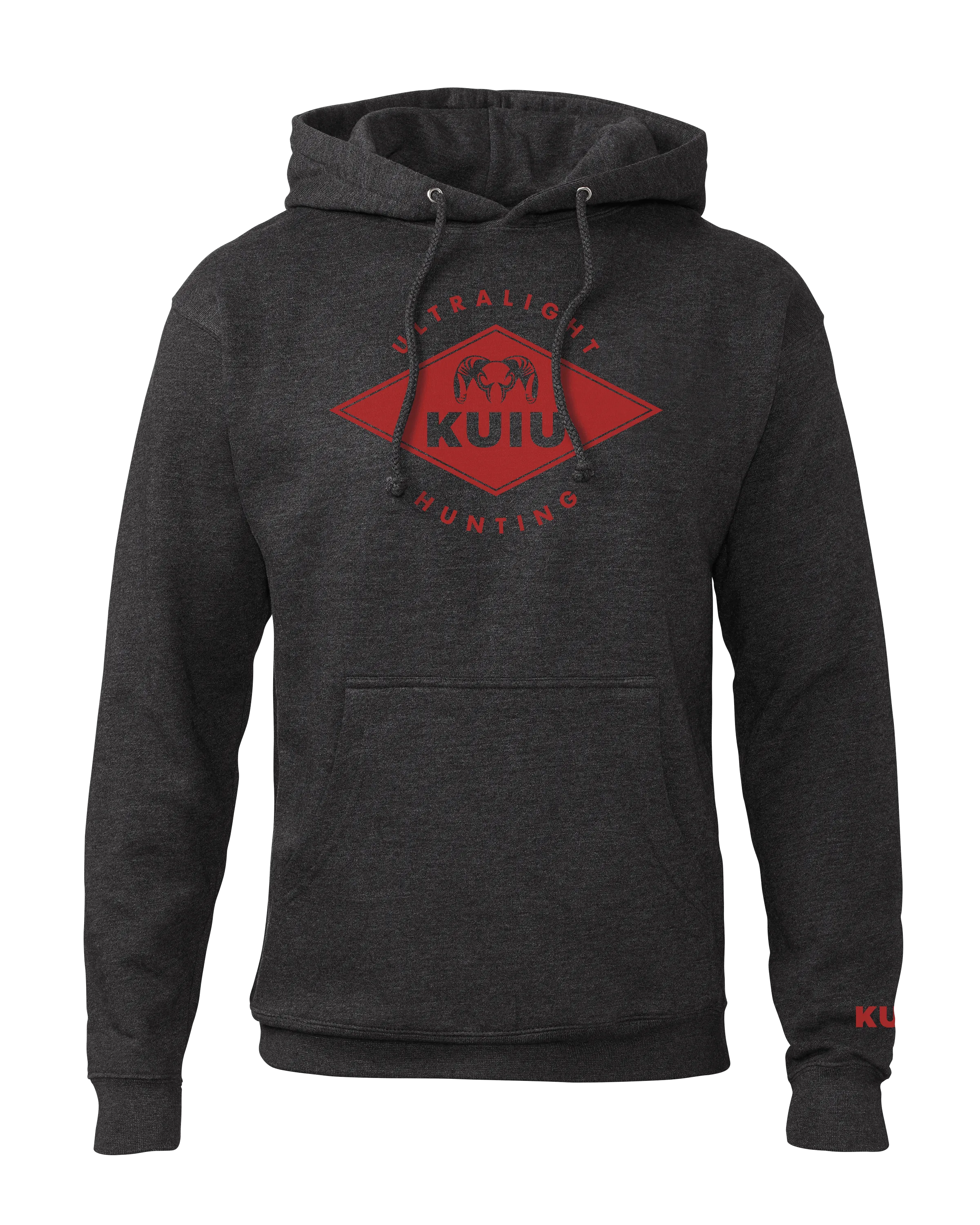 KUIU Ultralight Diamond Hoodie | Charcoal