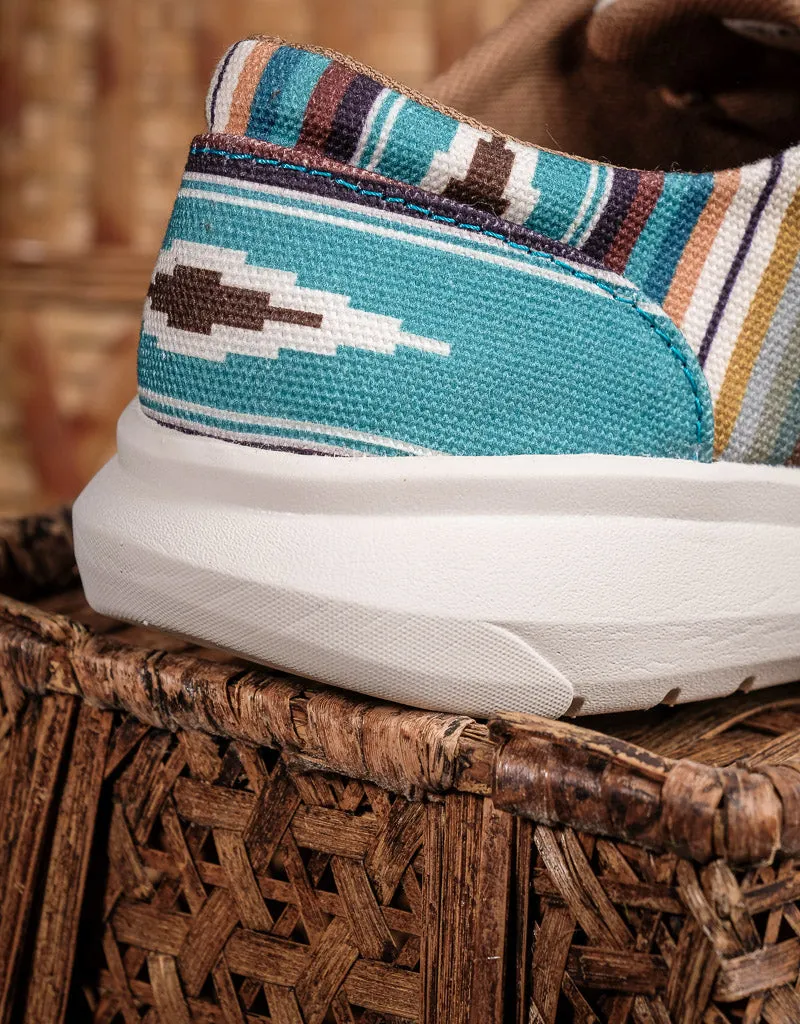 Ladies Hilo Turquoise Serape Shoe 10044590