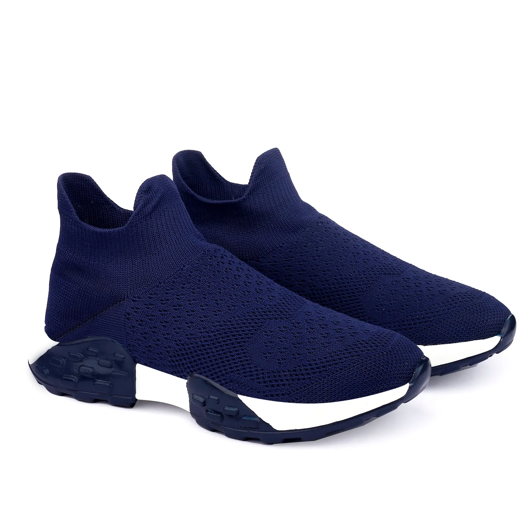 Latest Knitted Fabric Material Casual Sports Socks Shoes For Men