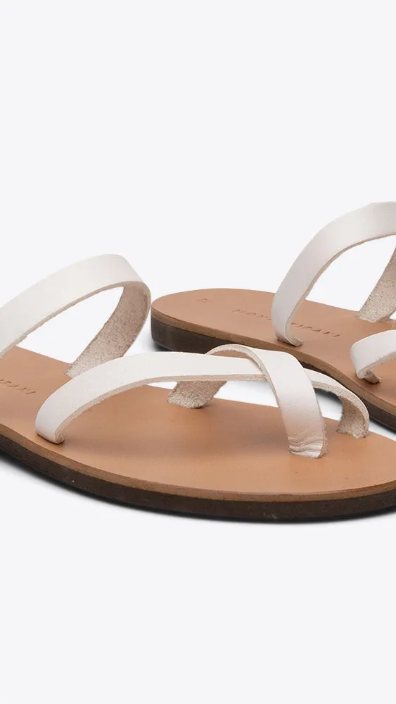 Lato Sandal - Natural White