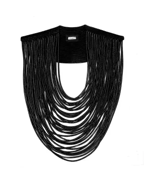 Limnic unisex Leather Necklace