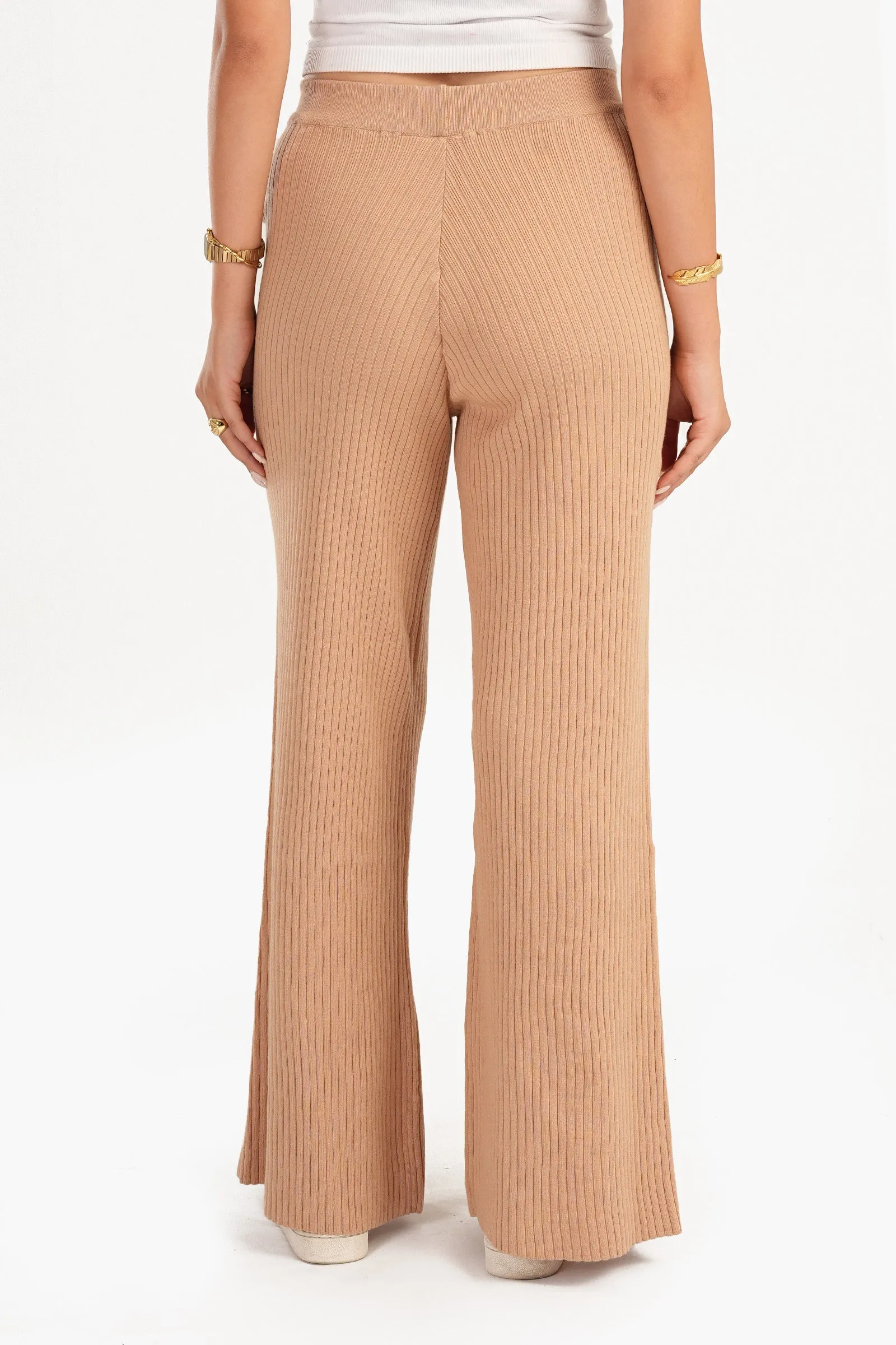 Lounge Pants with Front Slits