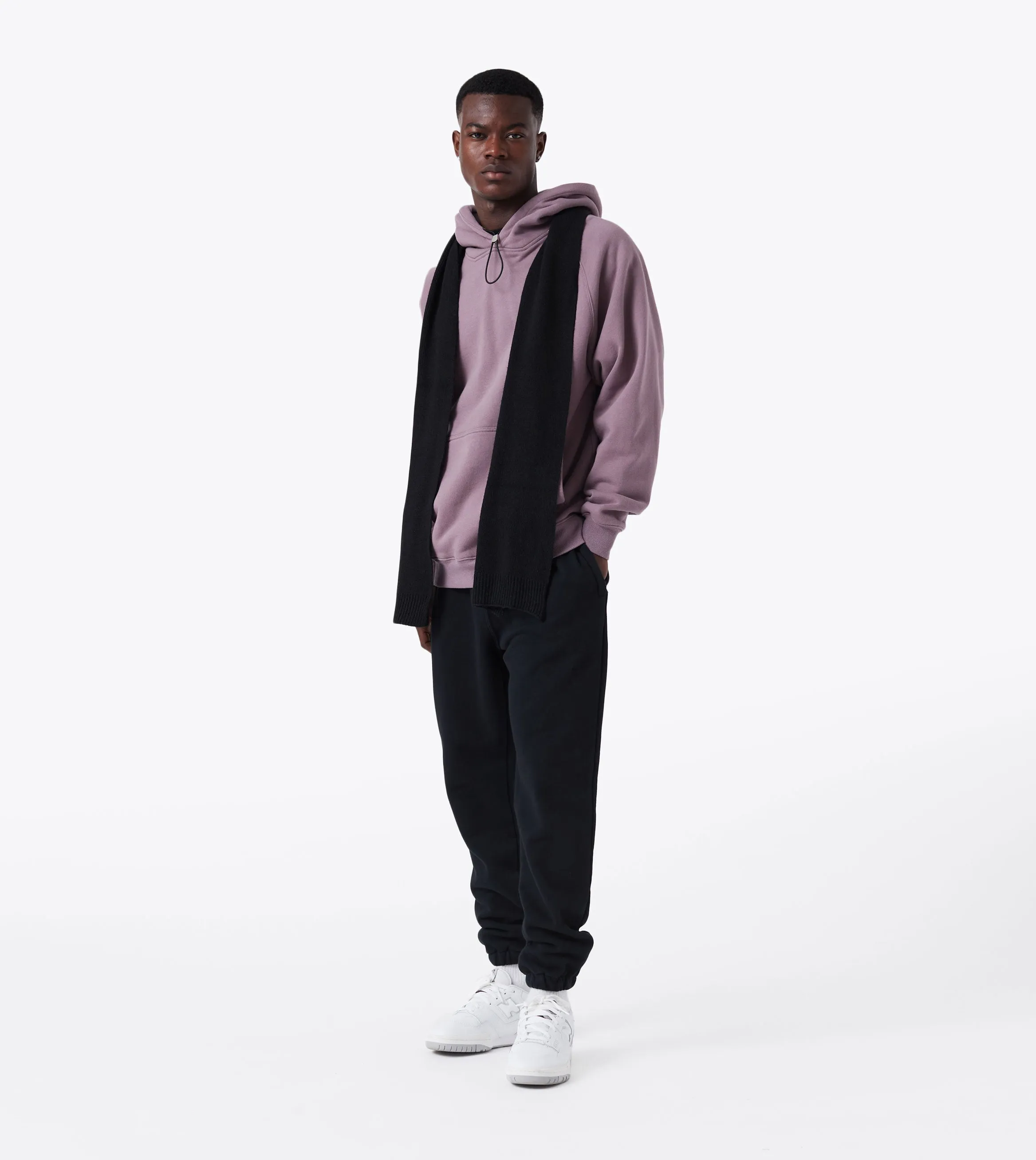 Lowgo Hood Sweat Mauve