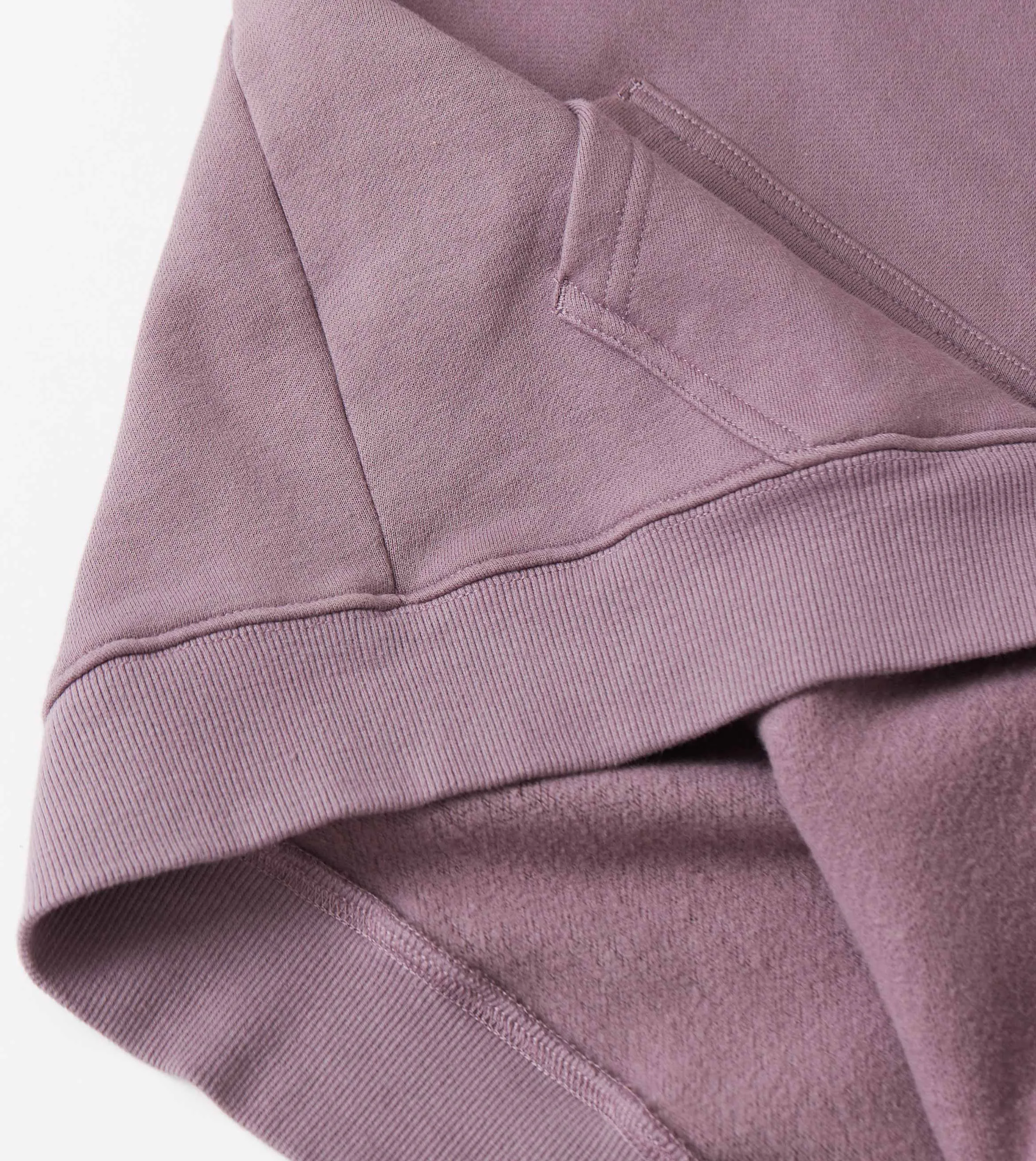 Lowgo Hood Sweat Mauve