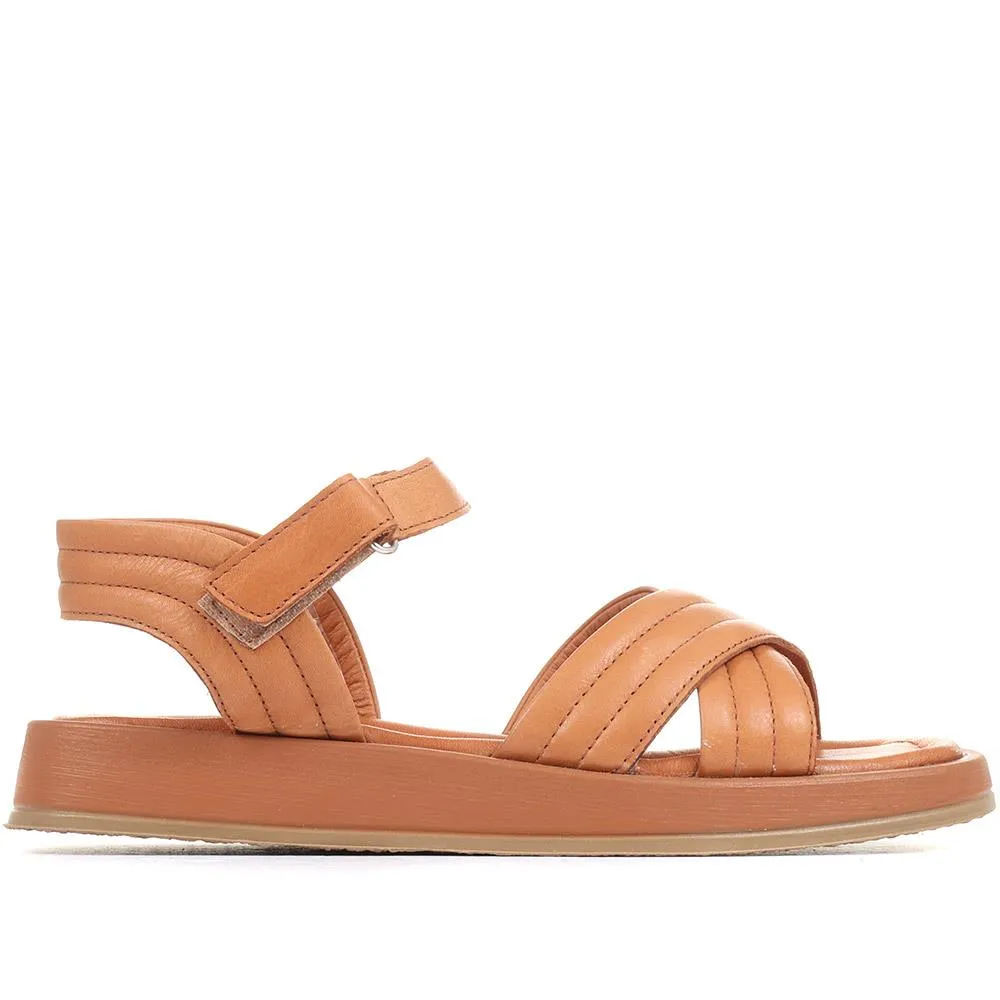 Maera Leather Platform Sandals - MAERA / 322 402