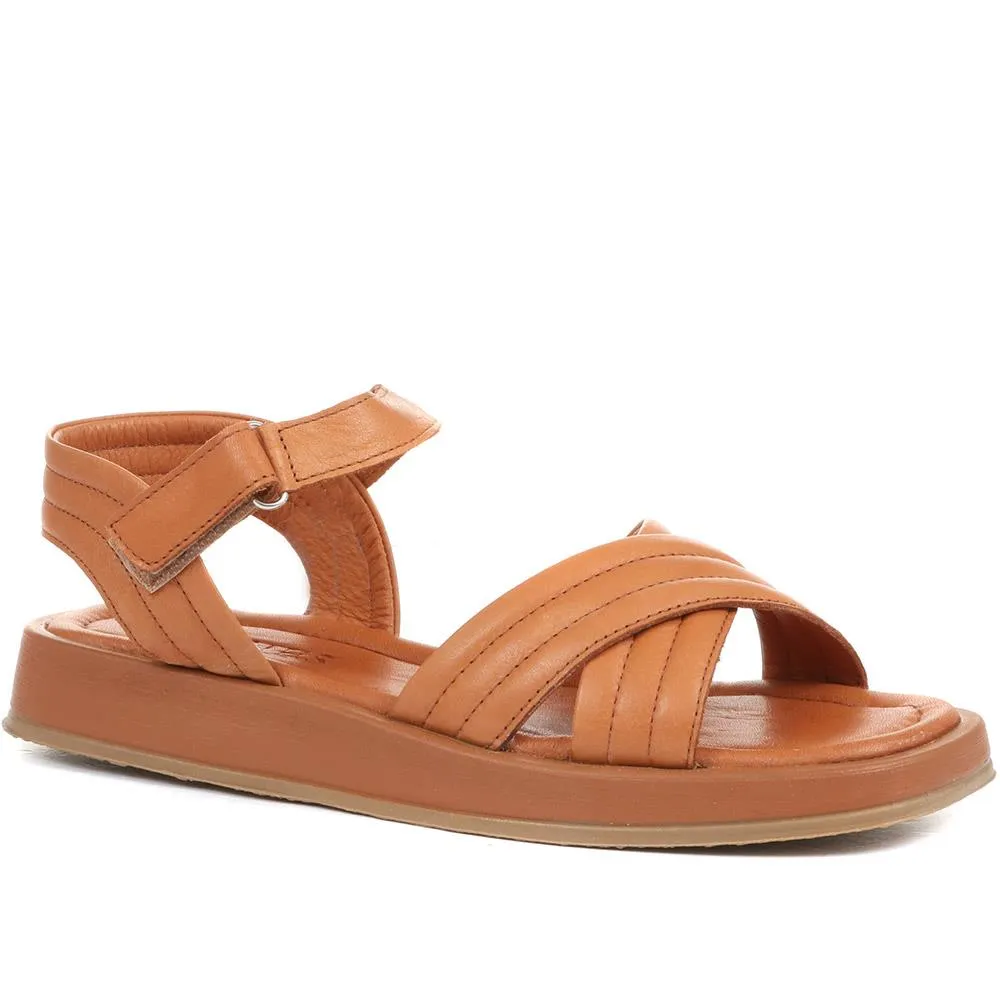 Maera Leather Platform Sandals - MAERA / 322 402